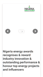 Mobile Screenshot of nigeriaenergyawards.org